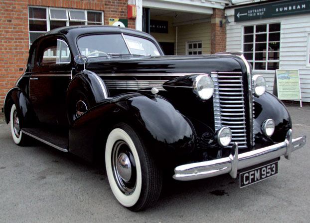 Gerry Bowler's Black 1938 Buick Special Coupe